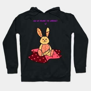 Cute Animal Cartoon Drawing Hoodie